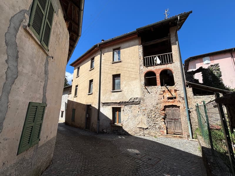 Rustico + casa antica da riattare – Un Gioiello Ticinese (7)