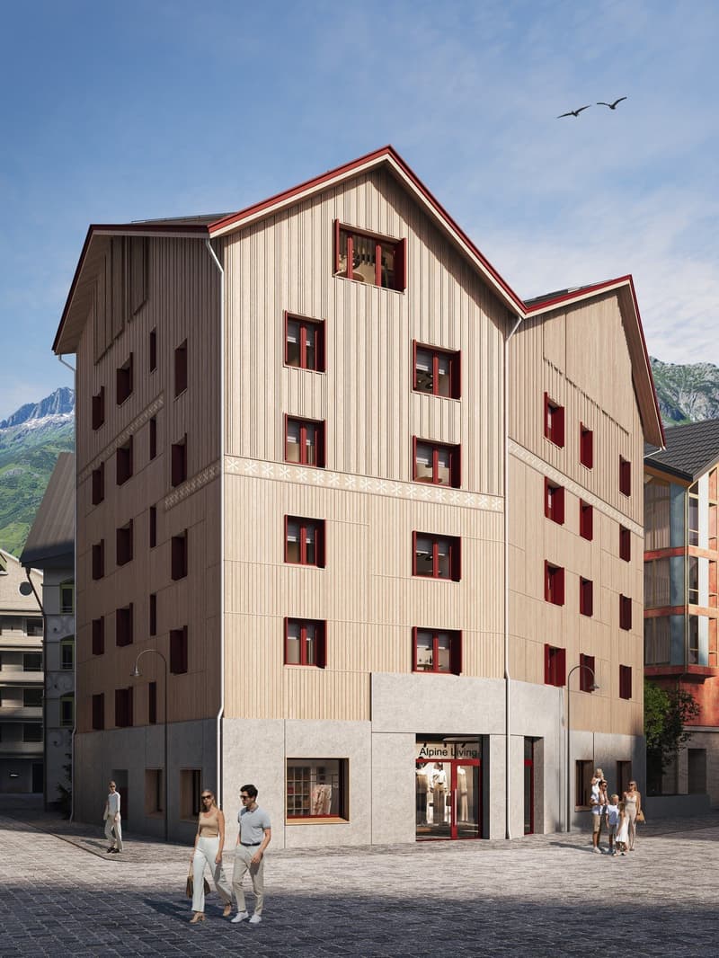 Ein Penthouse über den Dächern von Andermatt – modern, warm & alpin (17)