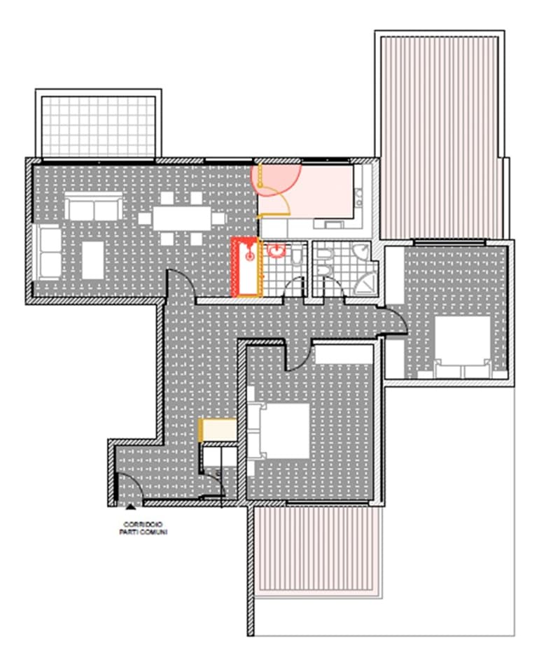 Sorgfältig aufgeteilte 4.5-Zimmer-Wohnung mit großen Terrassen und Panoramablick in Paradiso" (15)