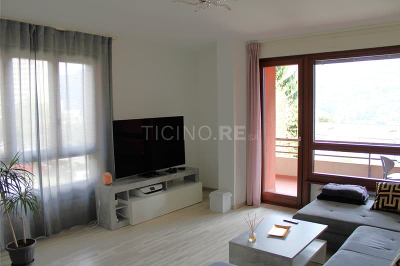 Lugano: Luminoso Appartamento 3.5 Locali con vista lago e città (7)