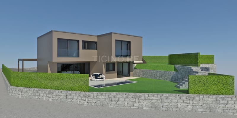 Esclusiva villa moderna da costruire a Dino – progetto approvato (7)