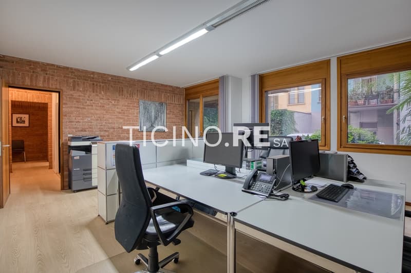 Elegante ufficio in affitto a Lugano – Di fronte al Parco Ciani (9)