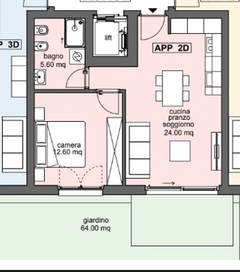 Morbio Inferiore – nuovo 2.5 locali con giardino privato (6)