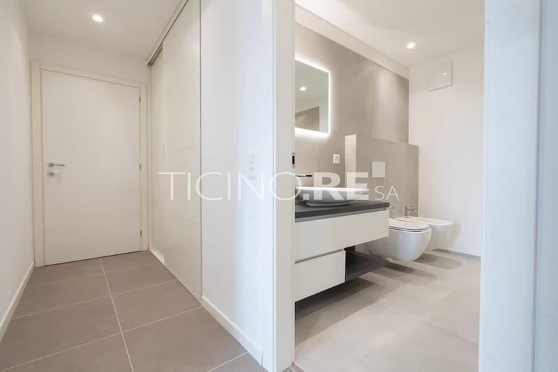 Breganzona – elegante appartamento mai abitato con terrazza privata di 70 m² (12)