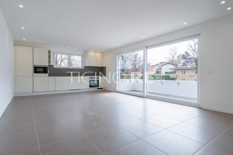 Breganzona – elegante appartamento mai abitato con terrazza privata di 70 m² (5)