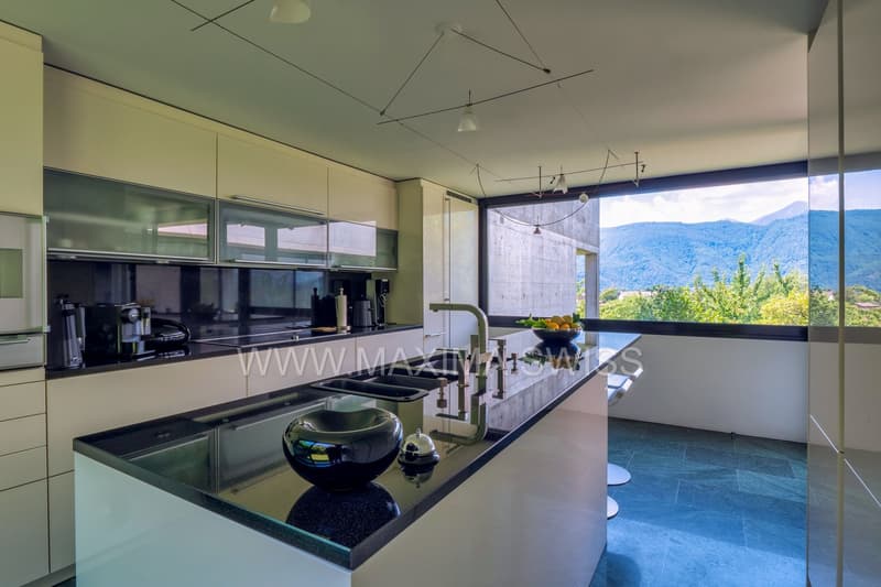 LUGANO-CUREGLIA: PRESTIGIOSA VILLA D’AUTORE (4)