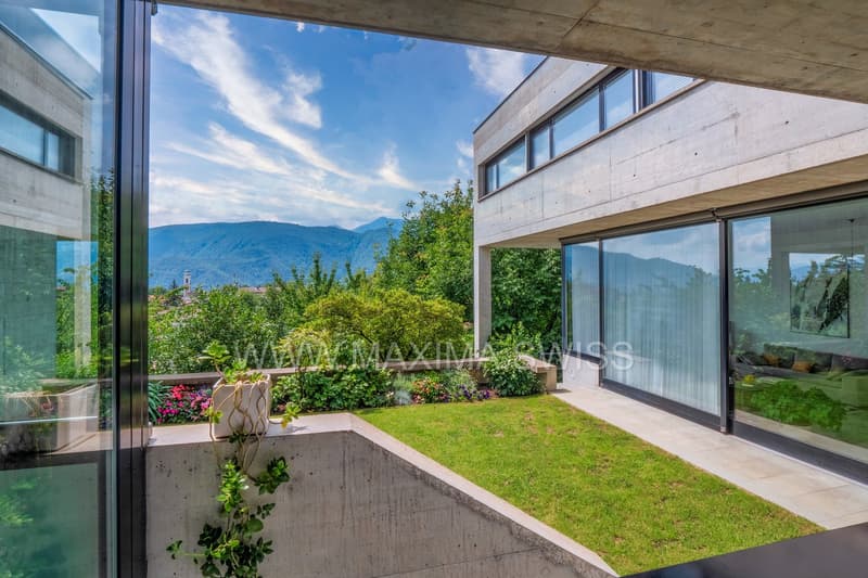 LUGANO-CUREGLIA: PRESTIGIOSA VILLA D’AUTORE (7)