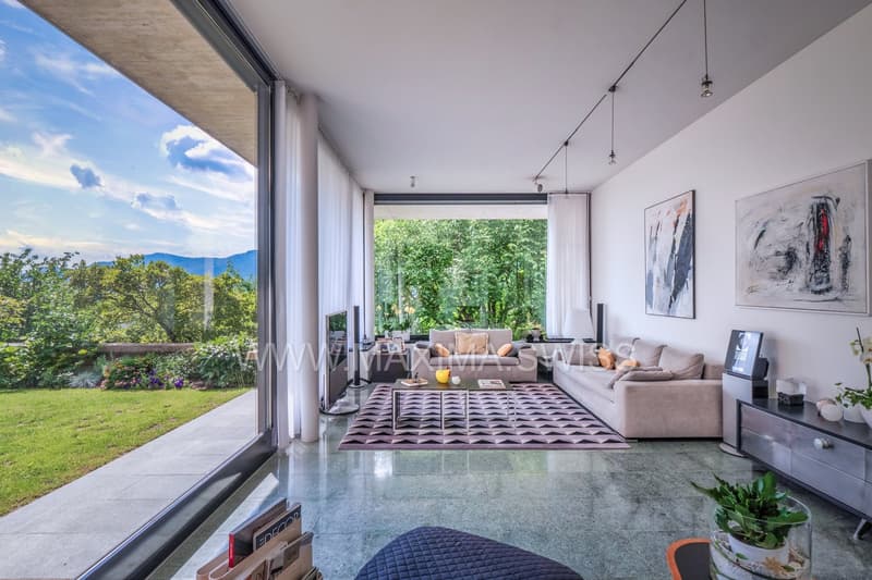 LUGANO-CUREGLIA: PRESTIGIOSA VILLA D’AUTORE (9)