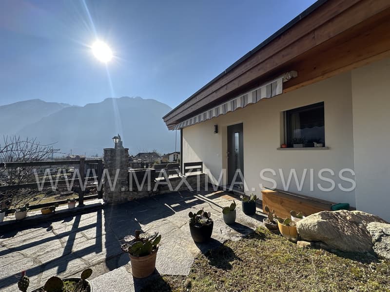 BIASCA: CASA IMMERSA NEL VERDE CON NUOVA DEPANDANCE (1)