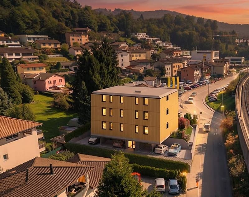 LUGANO-CADEMPINO: 4.5 LOCALI DI PROSSIMA COSTRUZIONE (6)