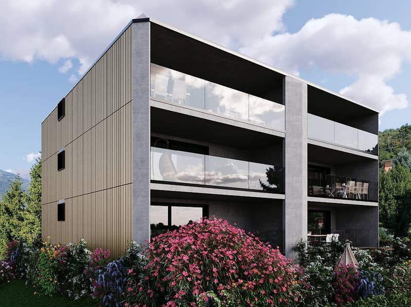LUGANO-CADEMPINO: 4.5 LOCALI DI PROSSIMA COSTRUZIONE (8)