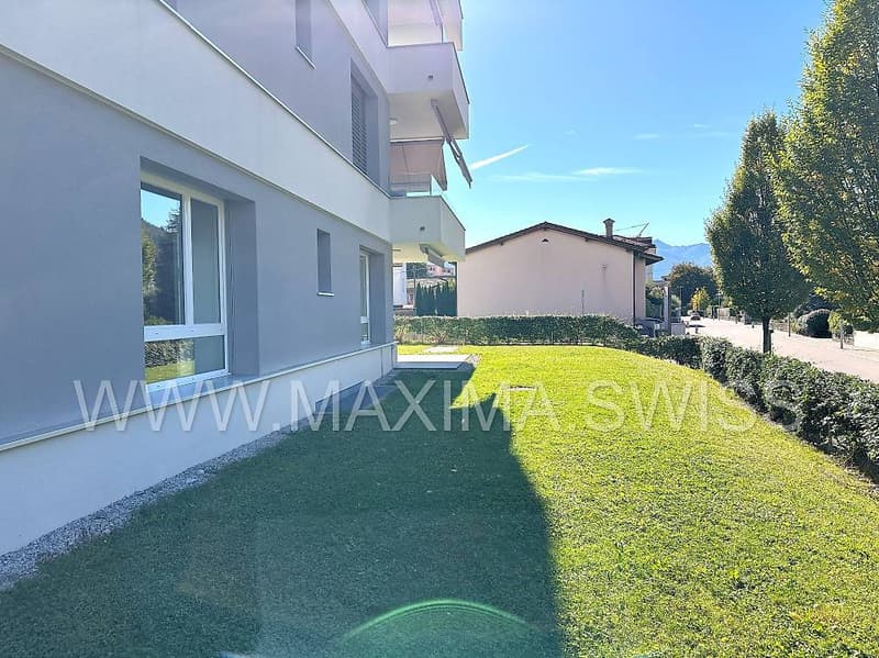 BELLINZONA PARCO GERETTA: MODERNO CON GIARDINO (5)