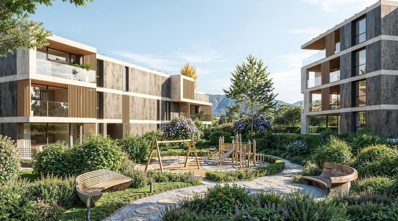 RESIDENZA BRÉLIA – BREGANZONA: Nuovi appartamenti in vendita (3)