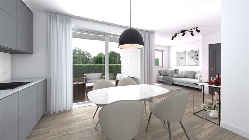 Bellissimo appartamento 3,5 locali nel verde (6)