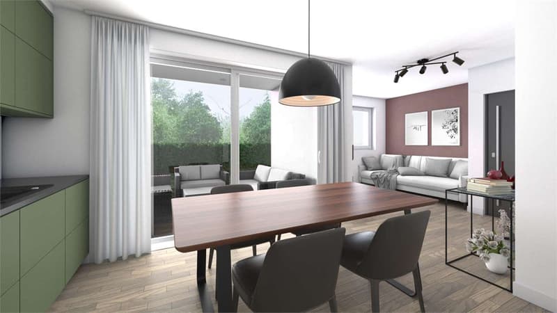 Bellissimo appartamento 3,5 locali nel verde (5)