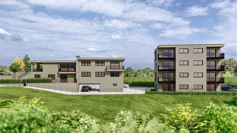 Bellissimo appartamento 3,5 locali nel verde (7)