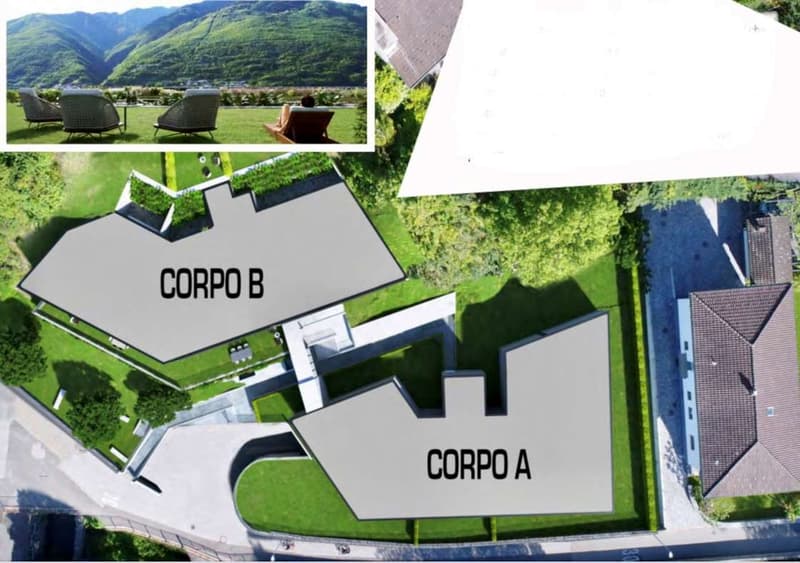 Meraviglioso attico duplex 4,5 locali con giardino (9)