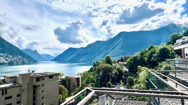 Appartamento vista lago a Lugano Paradiso (13)