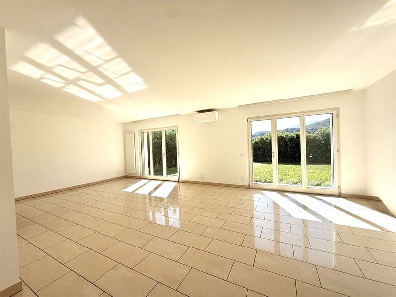 A Morcote, in affitto appartamento di 4,5 locali con giardino (3)