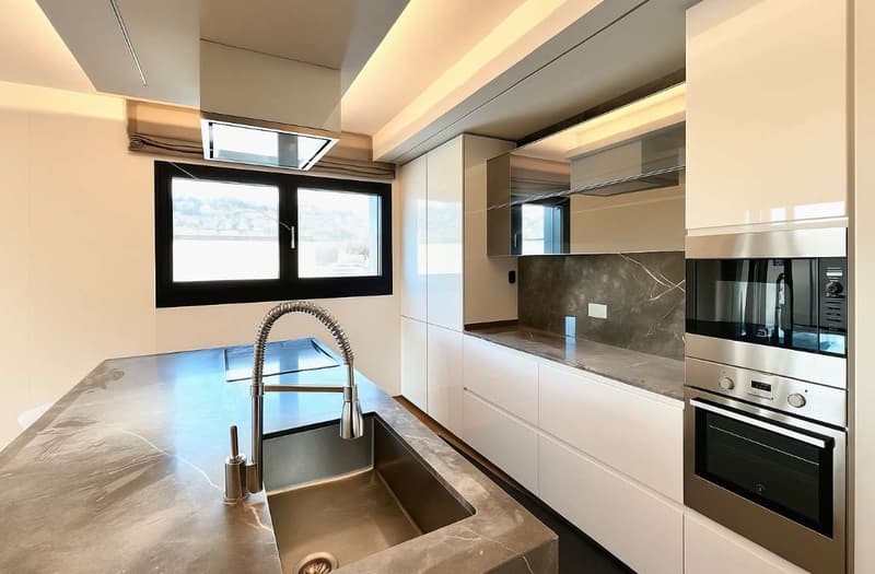 Attico esclusivo con roof top a Lugano Pregassona (10)