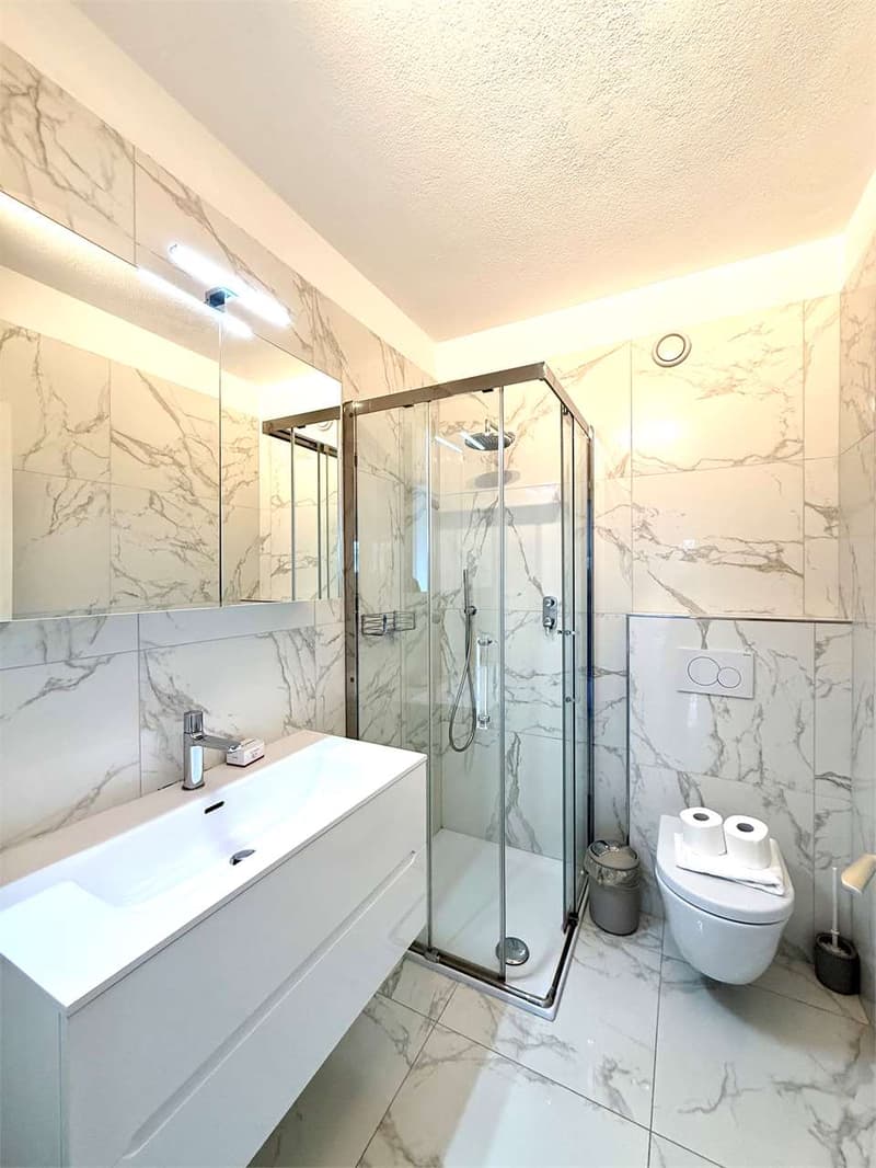 Aldesago in affitto 3,5 ammobiliato con vista lago (7)