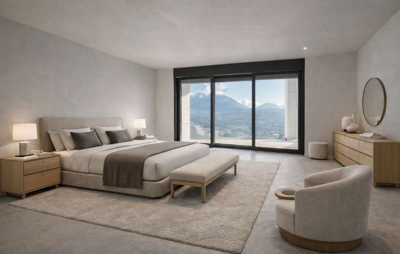 Villa moderna nuova costruzione con giardino privato (10)