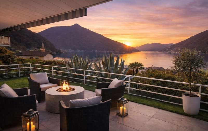 Appartamento vista lago con terrazza giardino (12)