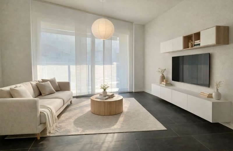 Elegante appartamento con ampia terrazza vista aperta disponibile da s (7)