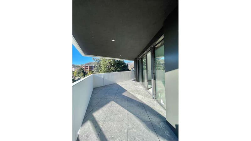 Lugano Breganzona, in affitto 2,5 moderno ammobiliato (2)