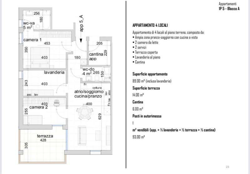 Appartamento con grande terrazza ideale per relax (3)