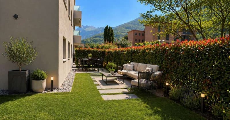 Appartamento con giardino privato comfort e posizione strategica (2)