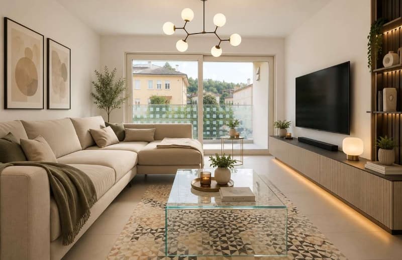 Appartamento elegante contemporaneo comodo a servizi (11)