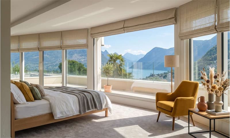 Prestigiosa villa moderna con SPA e vista panoramica sul Lago di Lugan (3)