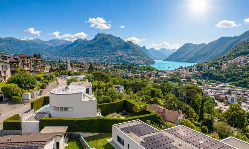 Prestigiosa villa moderna con SPA e vista panoramica sul Lago di Lugan (2)