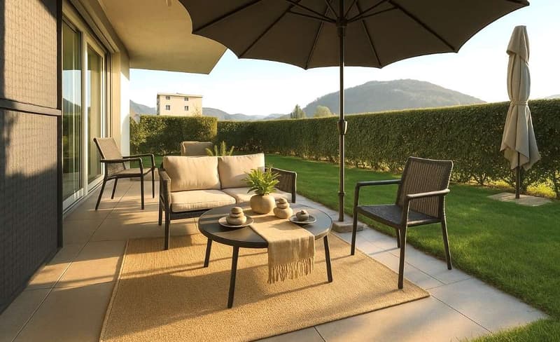 Elegante appartamento ampia terrazza e giardino privato (2)