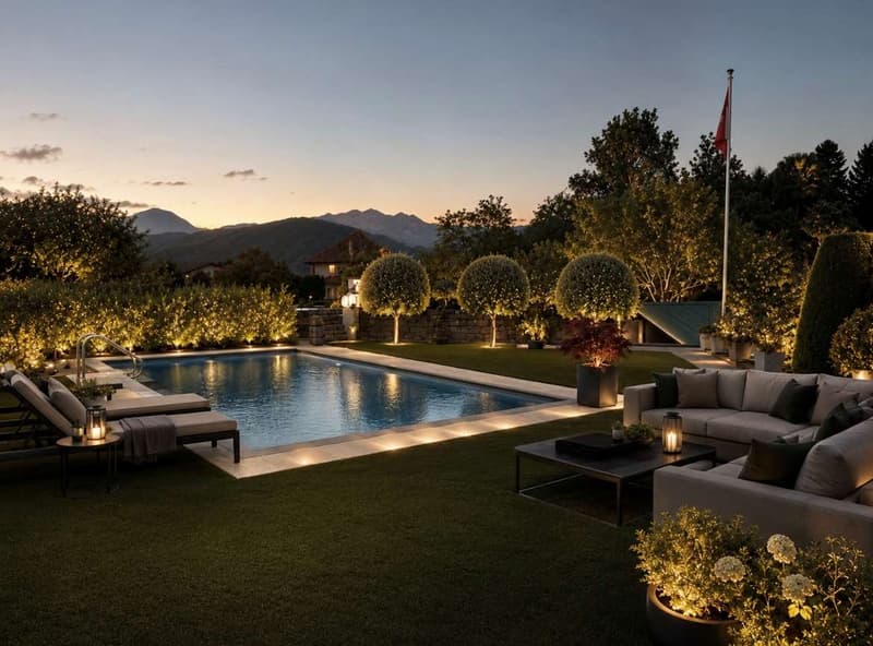 Esclusiva Villa con Piscina e Giardino nel Cuore Verde di Pura (6)