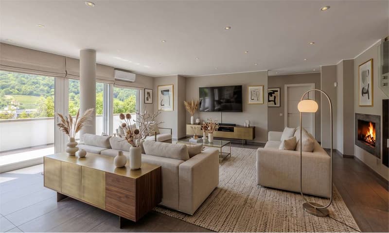 Moderna villa a pochi minuti dal centro di Lugano (3)