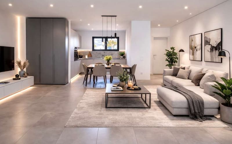 Elegante appartamento 3.5 locali con terrazza in zona centrale e soleg (1)