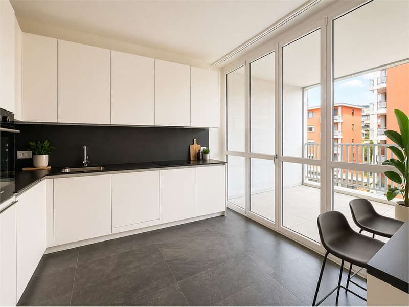 ESCLUSIVO DUPLEX DI 4.5 LOCALI NEL CUORE DI CASSARATE (5)