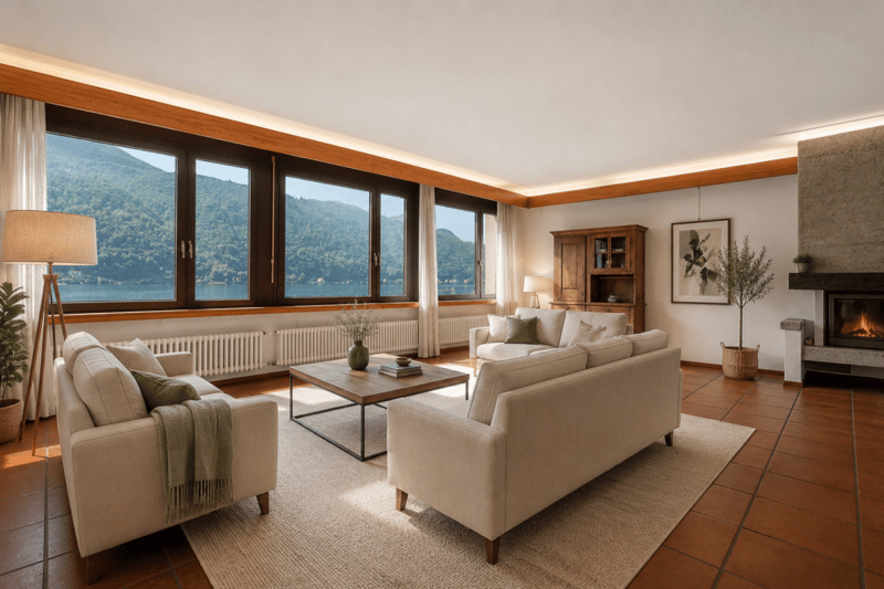 Seevilla mit Privatem Bootshaus in Morcote (10)