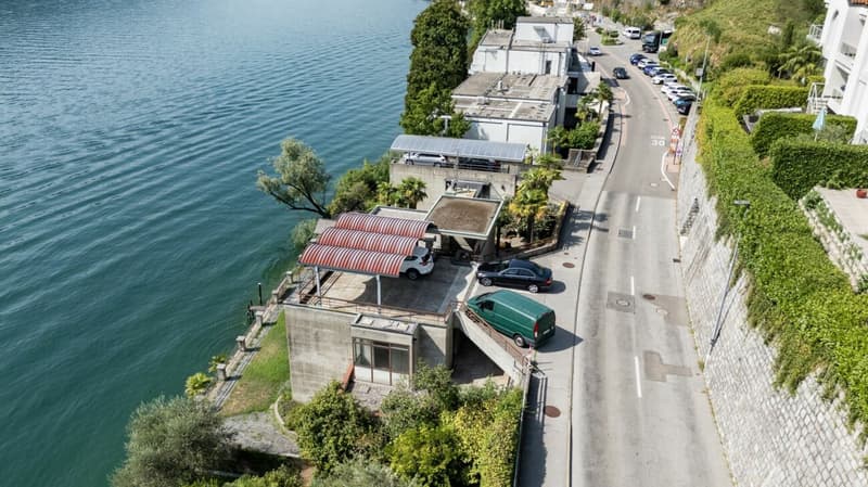 Seevilla mit Privatem Bootshaus in Morcote (2)