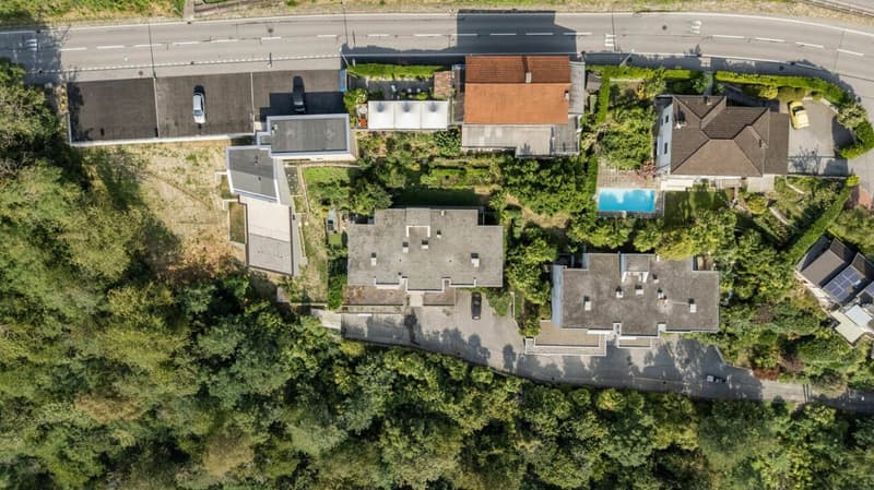 Attika über den Dächern von Lugano (1)