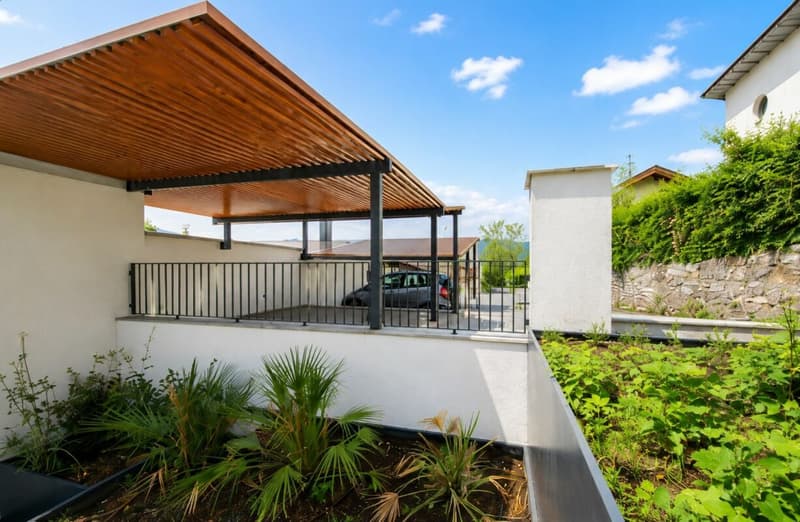 Pura - Elegante attico di 4.5 locali con ampia terrazza coperta e vista lago (9)