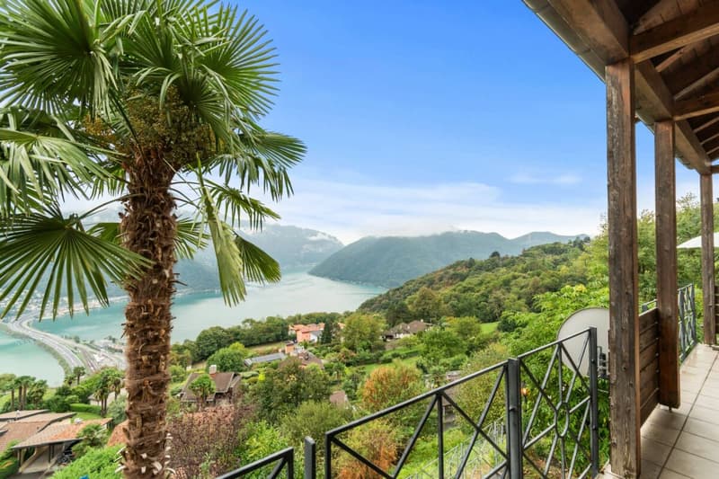 Zwischen Natur und Seesicht - charmantes Zuhause in Carona mit besonderem Extra (16)
