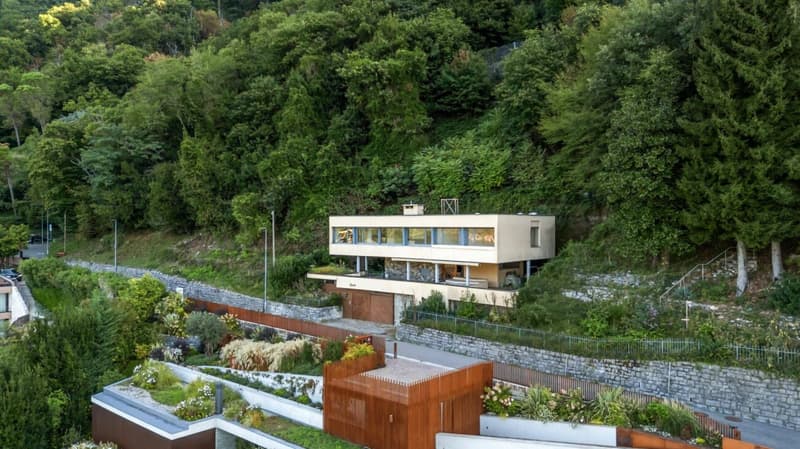 Villa Belvedere Morcote mit bewilligtem Erweiterungsprojekt (10)