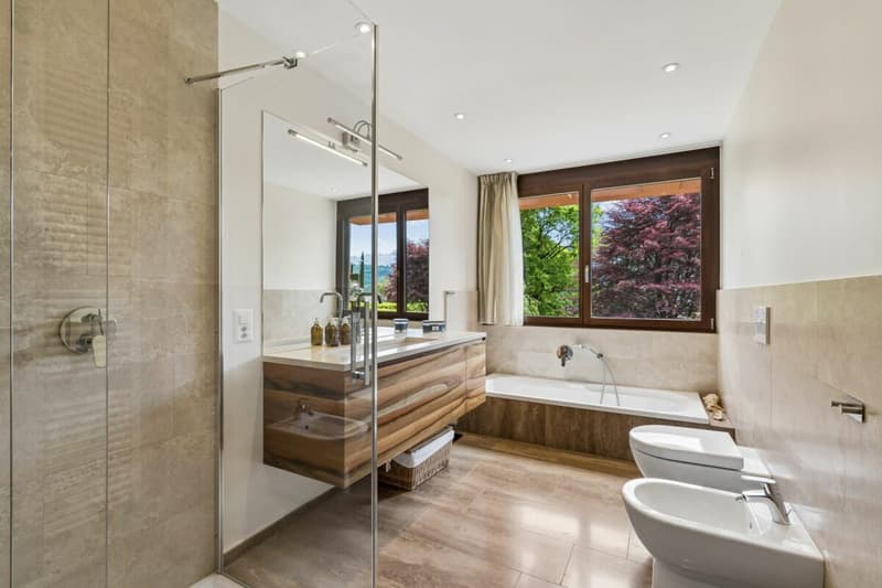 Elegante Villa di Prestigio Immersa nel Verde a Due Passi dalla TASIS (8)