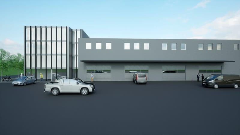 Lugano z.industriale - commerciale: nuovo spazio industria/laboratorio con ufficio (1)