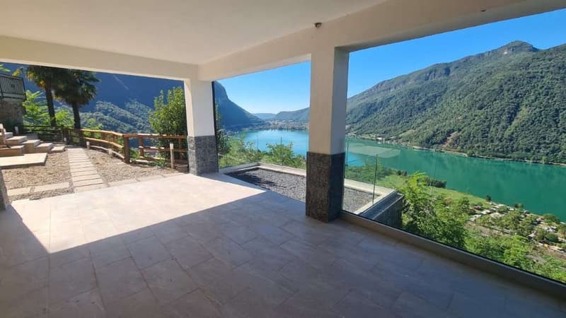 ROVIO: PANORAMICA VILLA 6.5 loc. RISTRUTTURATA (5)