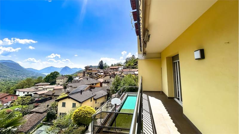ACCOGLIENTE 3.5 CON BALCONE E VISTA  APERTA (2)
