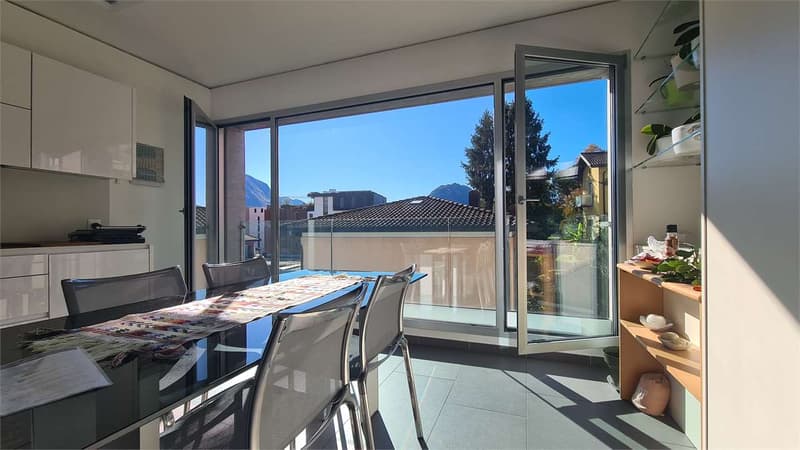 LUGANO: MODERNO 4.5 LOC. CON AMPIO TERRAZZO (4)